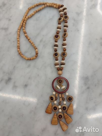 Деревянные бусы