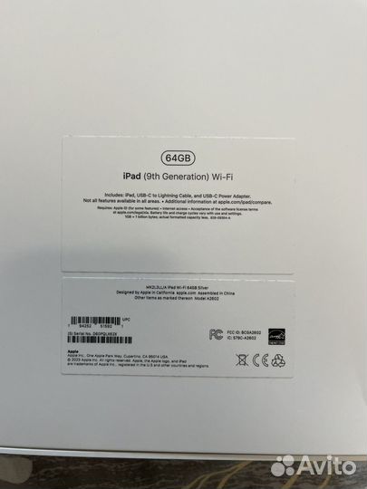 Apple iPad 10.2 2021 wi fi 64 gb