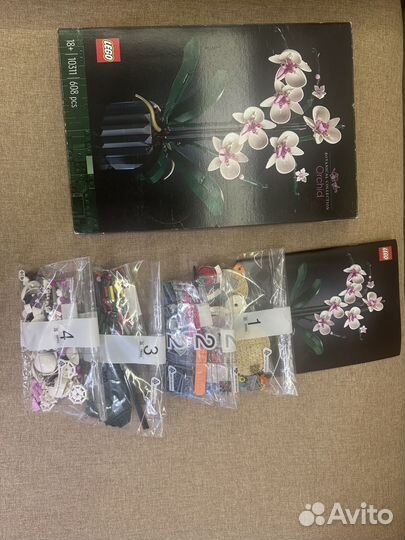 Lego 10311, 608 дет. Орхидея