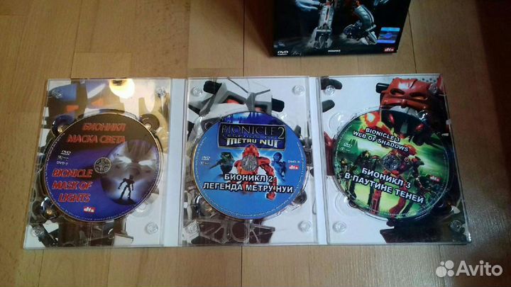 DVD диск Бионикл