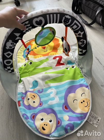 Игровой коврик с дугой fisher price