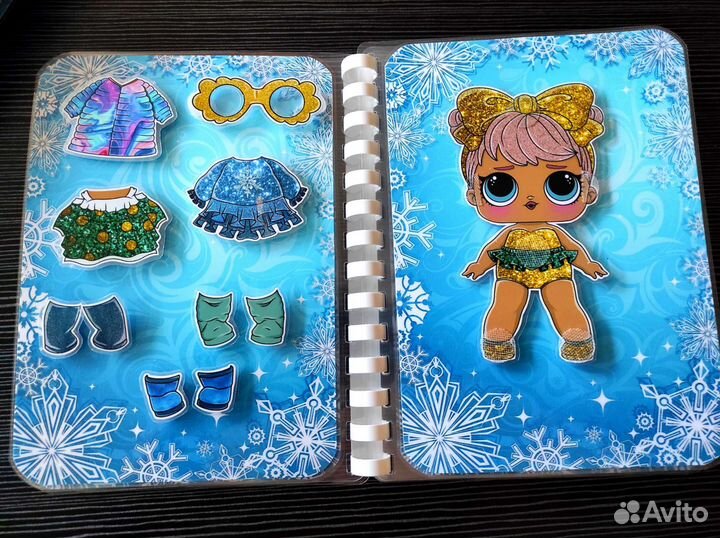 Маленькие снегурочки. Куколки Переодевашки