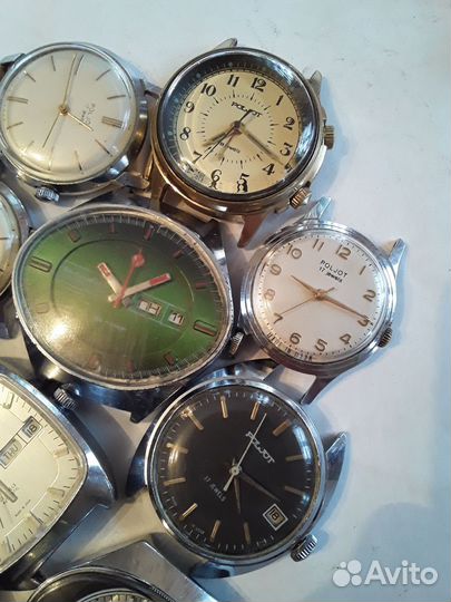 Часы СССР полёт стадион, полёт сверчок и другие