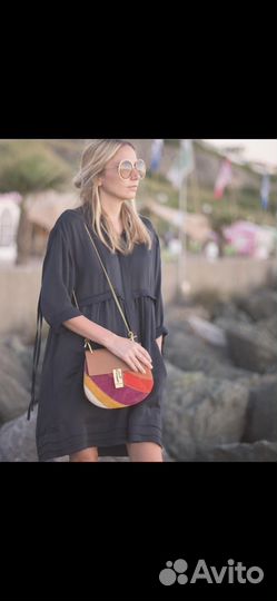 Сумка chloe оригинал, кожа