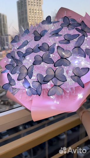 Букет из бабочек