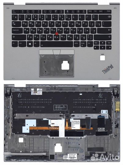 Топкейс Lenovo Thinkpad Yoga X1 2nd Gen