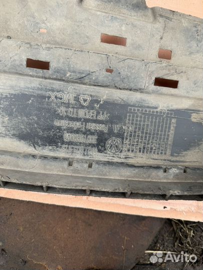 Спойлер переднего бампера volkswagen polo