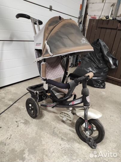 Детский трехколесный велосипед бу