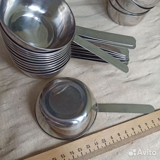 Посуда из нержавейки кокотница соусник