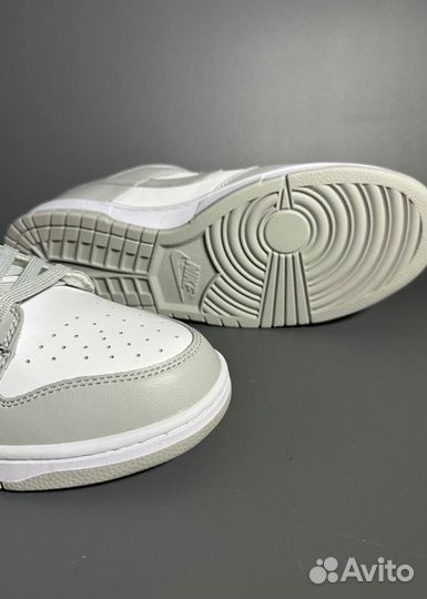 Кроссовки Nike SB Dunk Grey Люкс