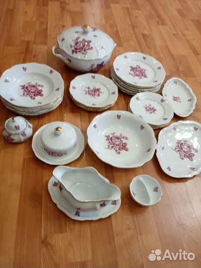 Столовый сервиз чехословакия