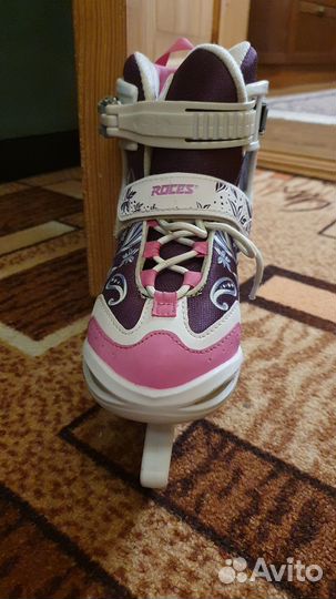 Коньки раздвижные детские roces yuma