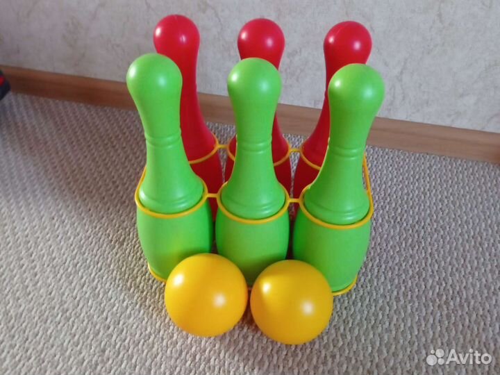 Кегли детские