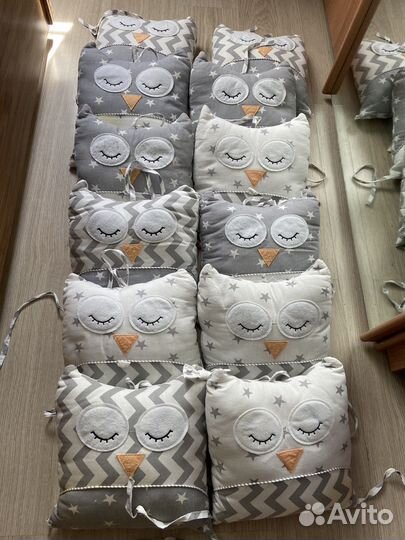 Бортики в кроватку