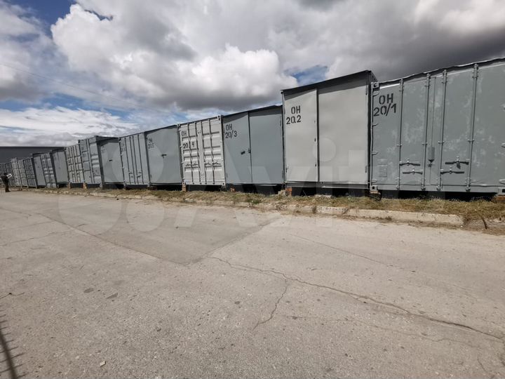 Индивидуальная складская ячейка (контейнер), 15 м²