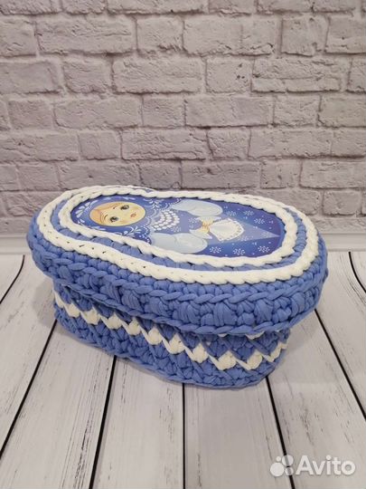 Корзина для подарка Матрёшка