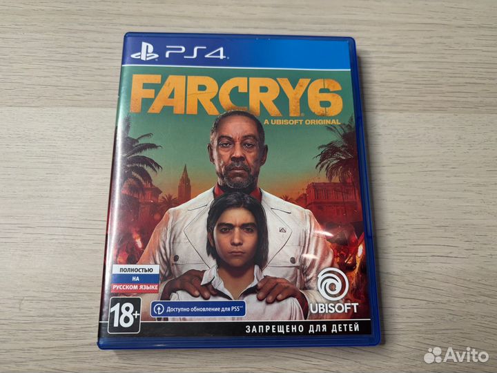 Far cry 6 ps4 диск