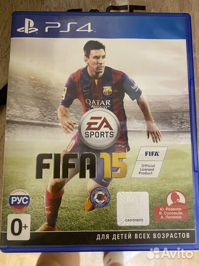 Игра для приставки Fifa 15