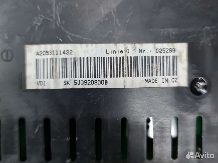 Комплект Эбу skoda fabia 2 1.2