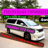 Toyota Vellfire 2.4 CVT, 2008, 171 000 км, с пробегом, цена 2 045 000 руб.