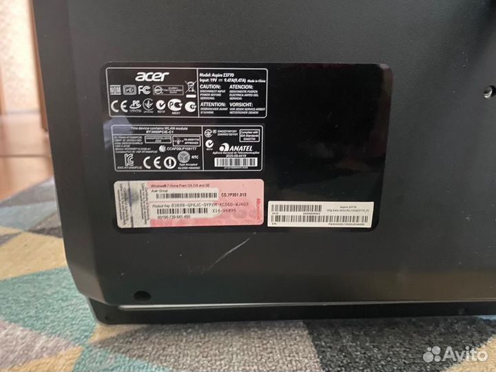 Моноблок acer aspire z3770