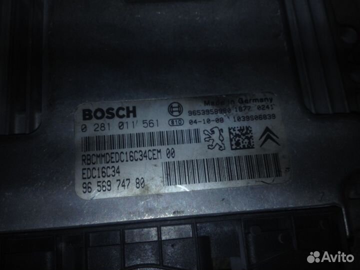 Блок управления двигателем для Citroen C5 2008