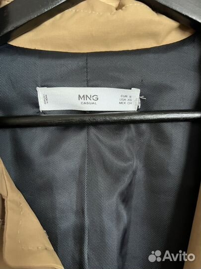 Тренч женский mango