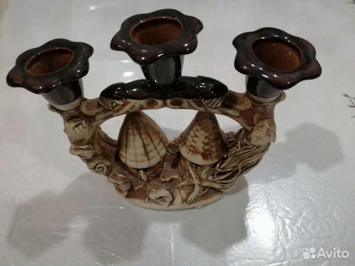 Подсвечник керамика