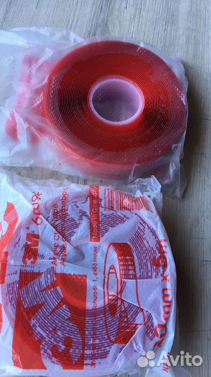 Скотч 3м двухсторонний силикон