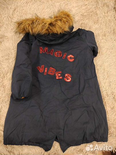 Куртка парка для девочки р152