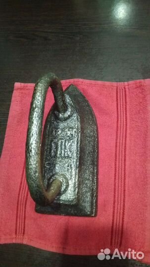 Утюг чугунный старинный
