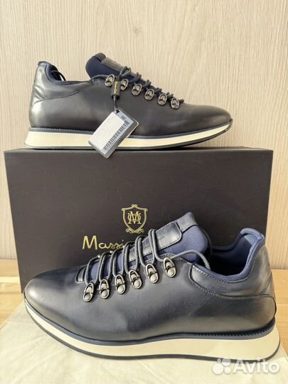 Massimo Dutti кроссовки мужские кожаные