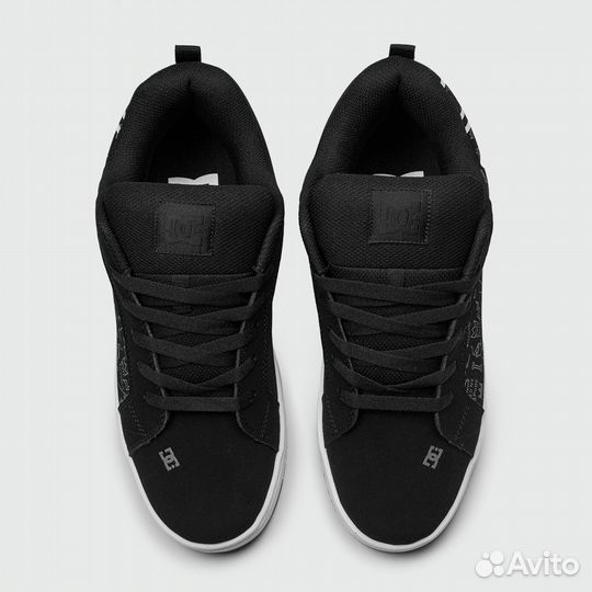 DC Shoes Court Graffik Basq Black / White