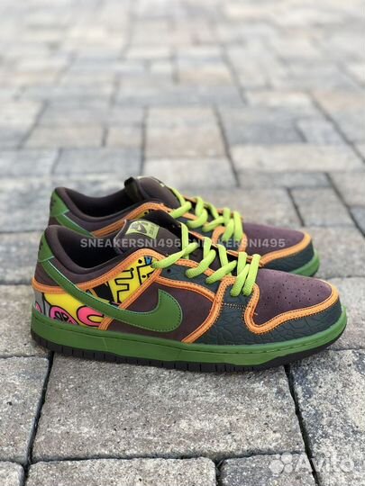 Кроссовки Nike SB Dunk Low De La Soul