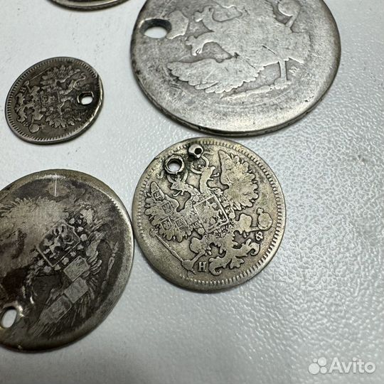 Серебряные царские монеты СССР одним лотом