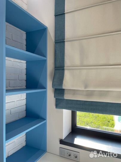 Римские шторы на заказ с установкой