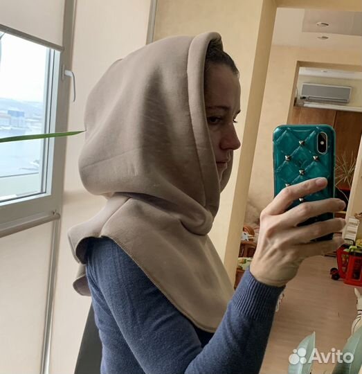 Шапка капор