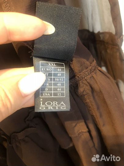 Юбка для пляжа прозрачная