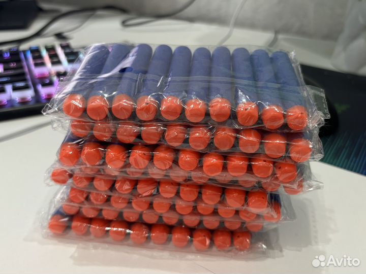 Набор стрел nerf синие