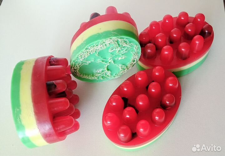 Мыло массажное Арбуз