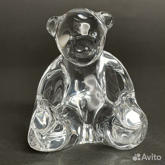 Коллекционная хрустальная статуэтка Медвежонок Тедди (Teddy Bear ) ручной работы No.8870