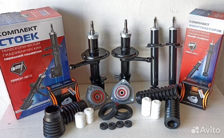 Стойки ваз 2110-2112 полный комплект