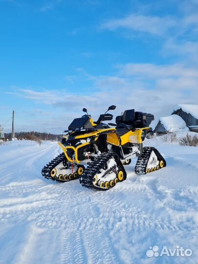 Stels gepard 850G EPS CVTech на гусеницах