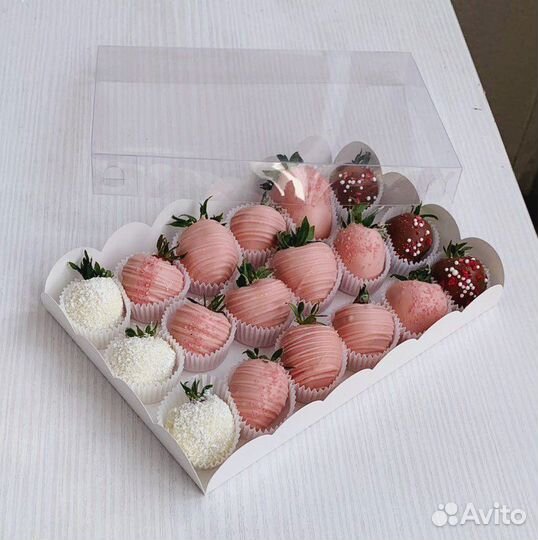 Клубника в шоколаде, букет из клубники