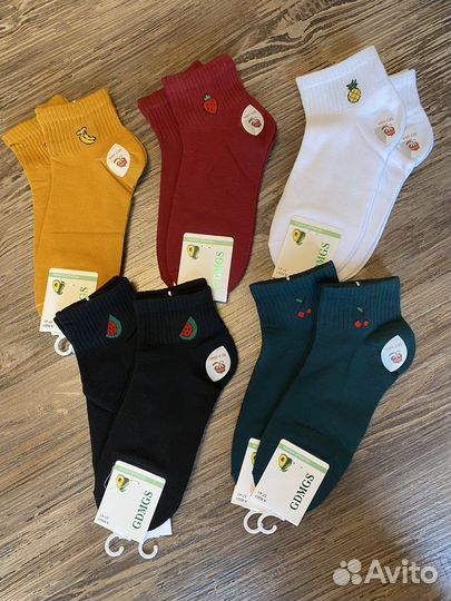 Носки женские, в ассортименте, 10 пар