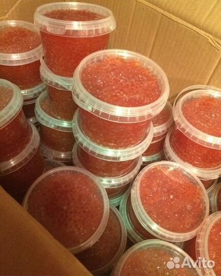 Икра Лососевая (Кеты) 0,5кг. Вылов 2023