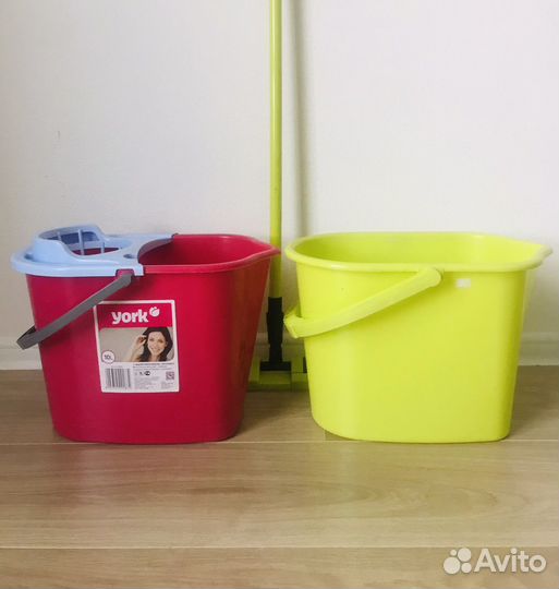 Ведро York / Швабра для мытья полов
