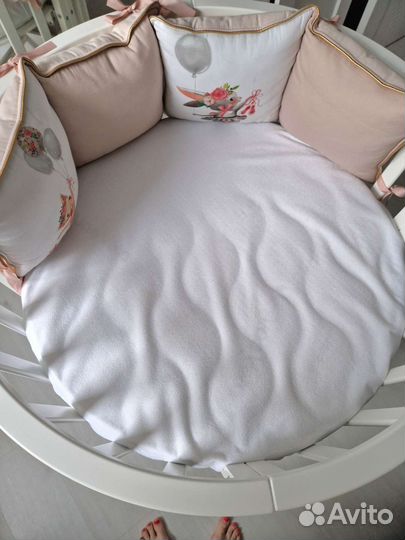 Матрас детский д/круглой кровати Plitex Aloe Vera