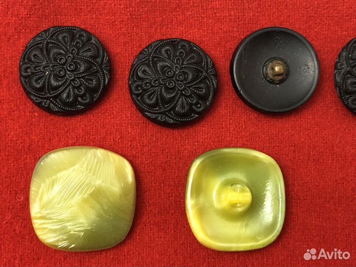Пуговицы, винтаж, импорт (Чехословакия и пр.)
