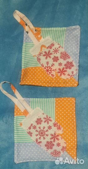 Прихватки новогодние